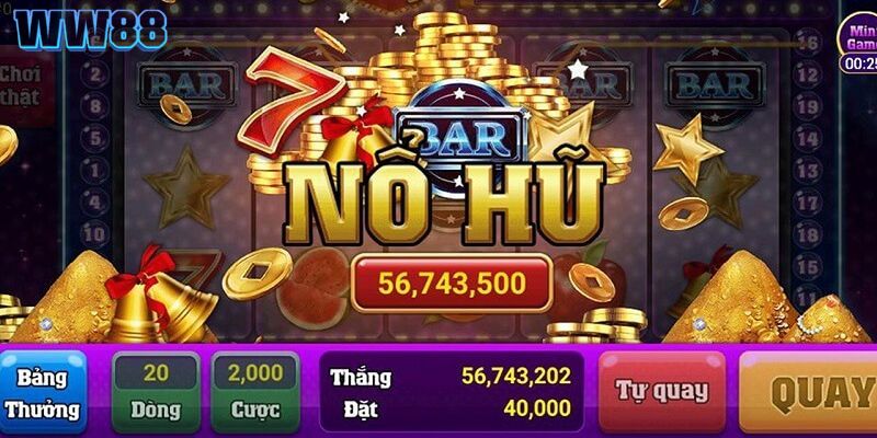 Phân loại những hình thức game slot có tại quay hũ 88